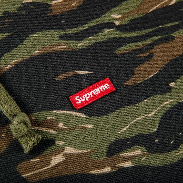 Supreme Small Box Hooded Sweatshirt Tigerstripe Camo