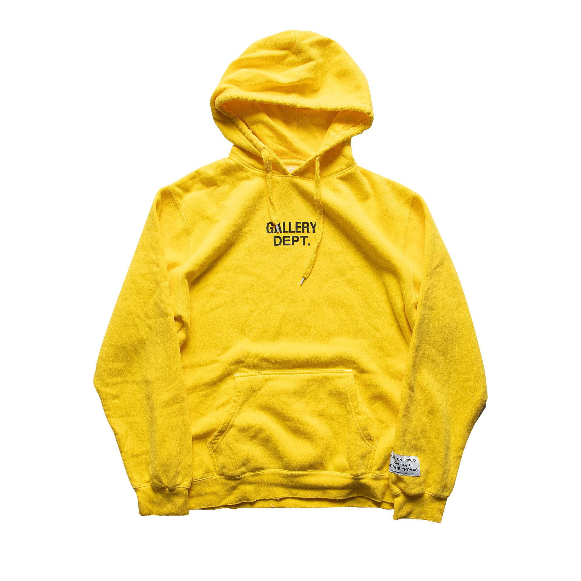 GALLERY DEPT. 国内送 90s ロゴフーディー イエロー GALLERY DEPT. @gallerydepartment “90's GD LOGO HOODIE” Col
