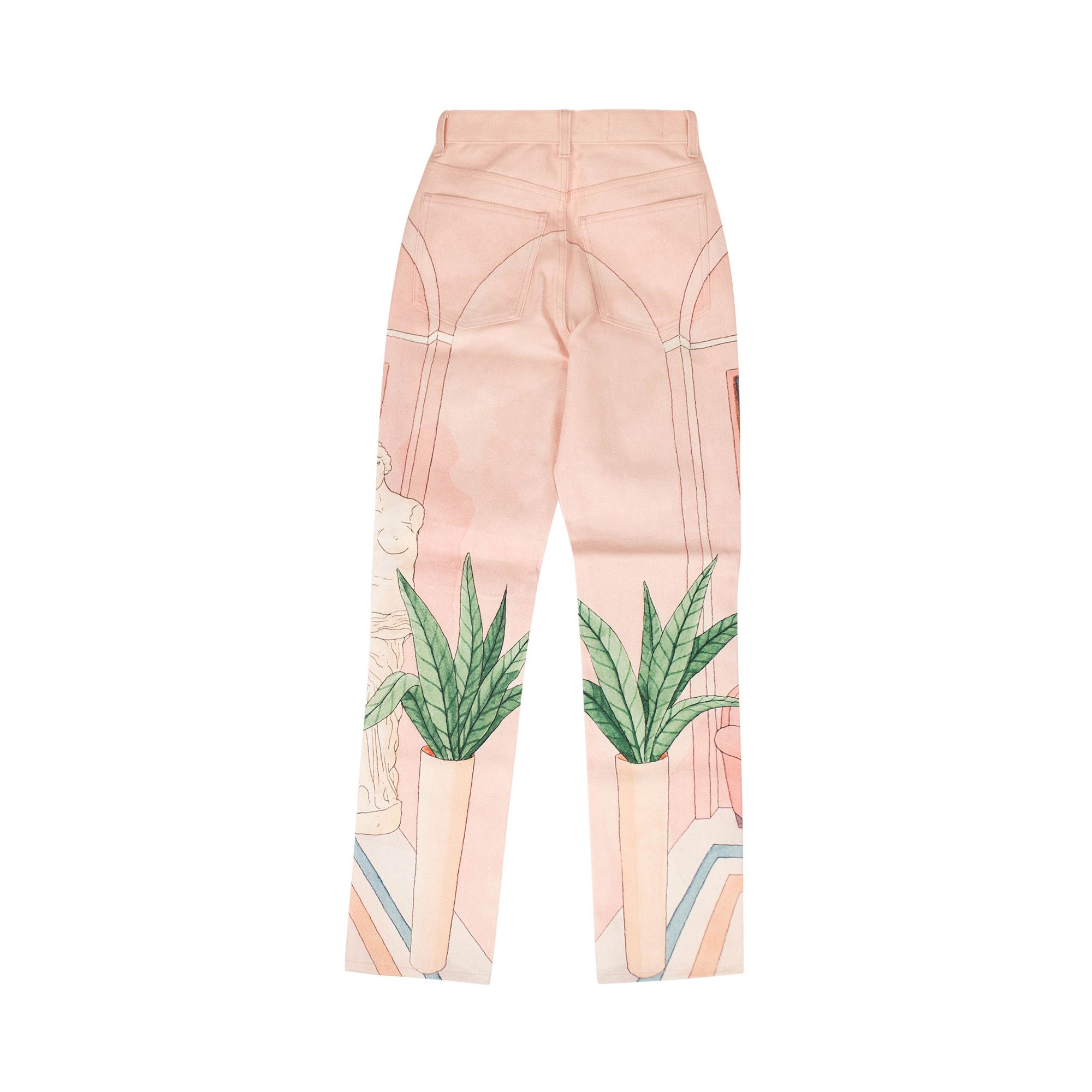 Buy Casablanca Denim Chambre 602 Pants 'Pink' - WS20 TR 01 PINK | GOAT