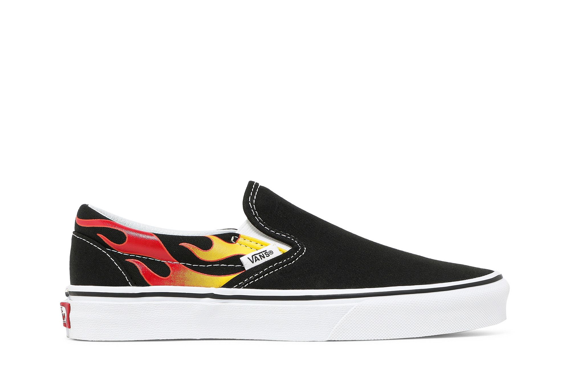 Size 10.5 Classic Slip On Flames