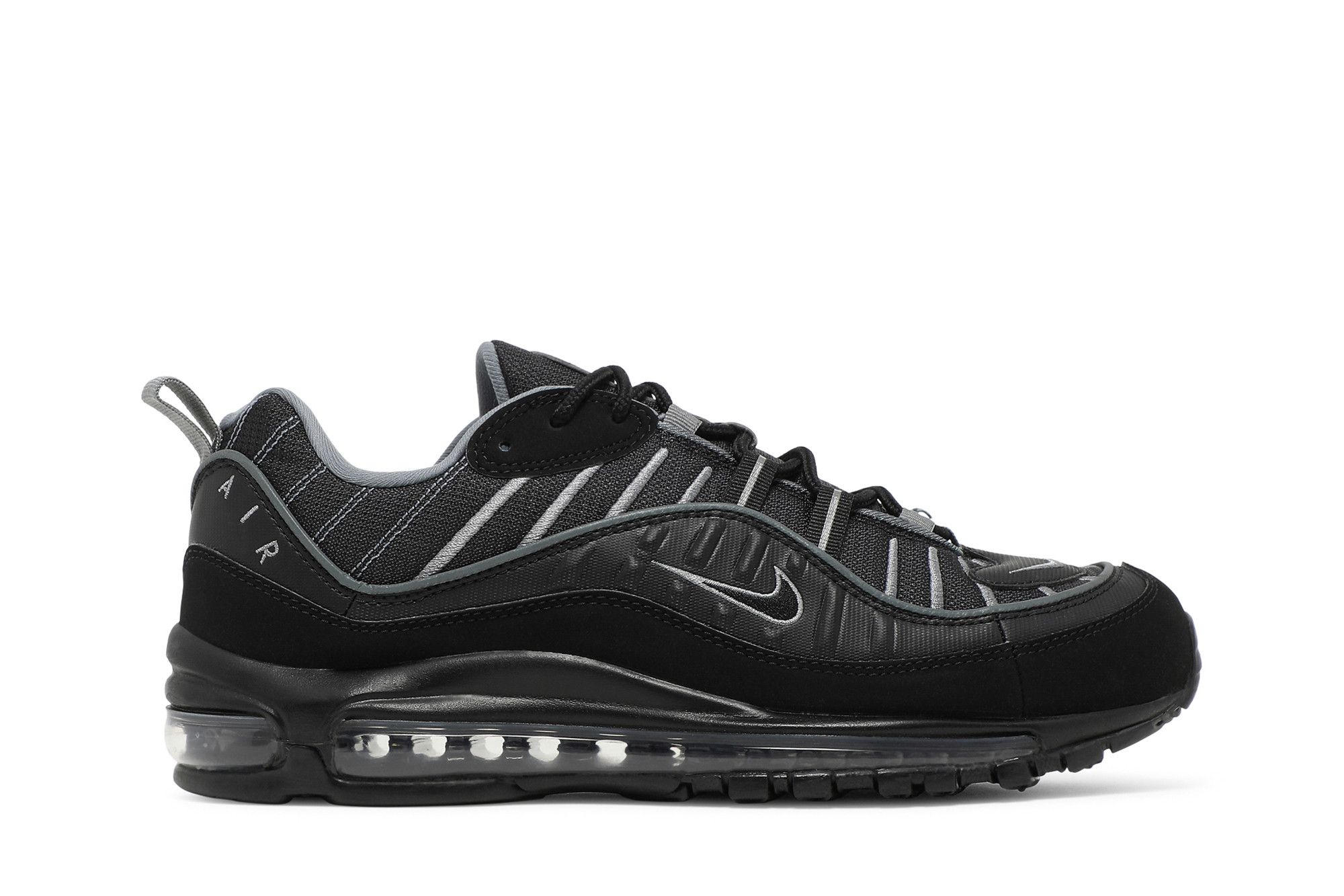 Size 12.0 Air Max 98 Black Smoke Grey