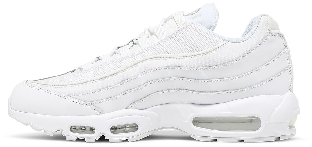 triple white air max 95 mens