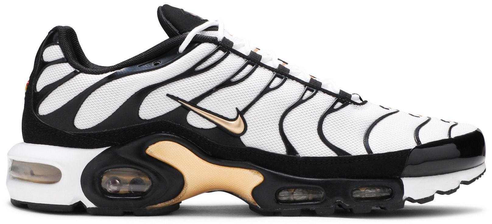 womens white and gold air max