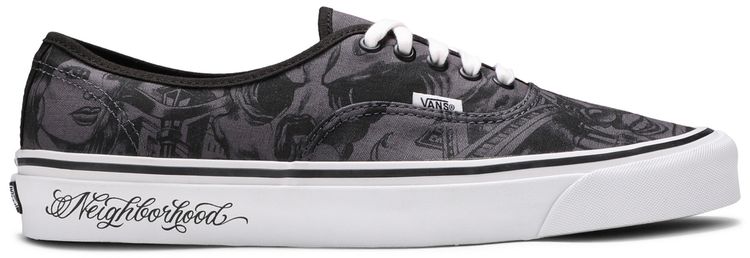 NEIGHBORHOOD x Mister Cartoon x Vans Authentic 44 DX Tattoo Print