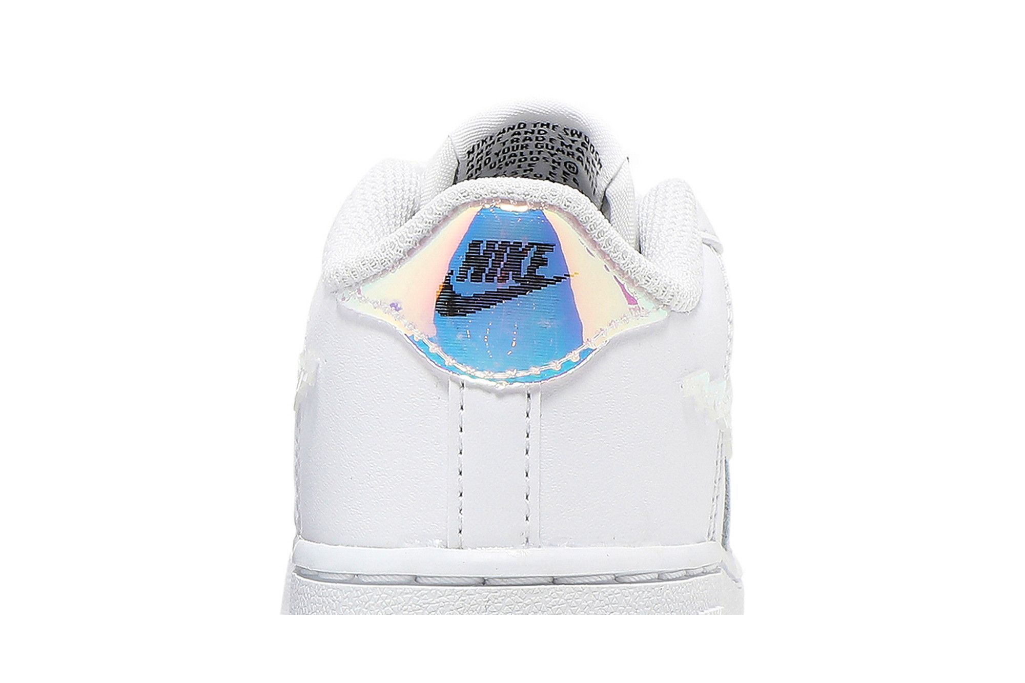 Size 5.0 Air Force 1 LV8 TD Digital Swoosh White