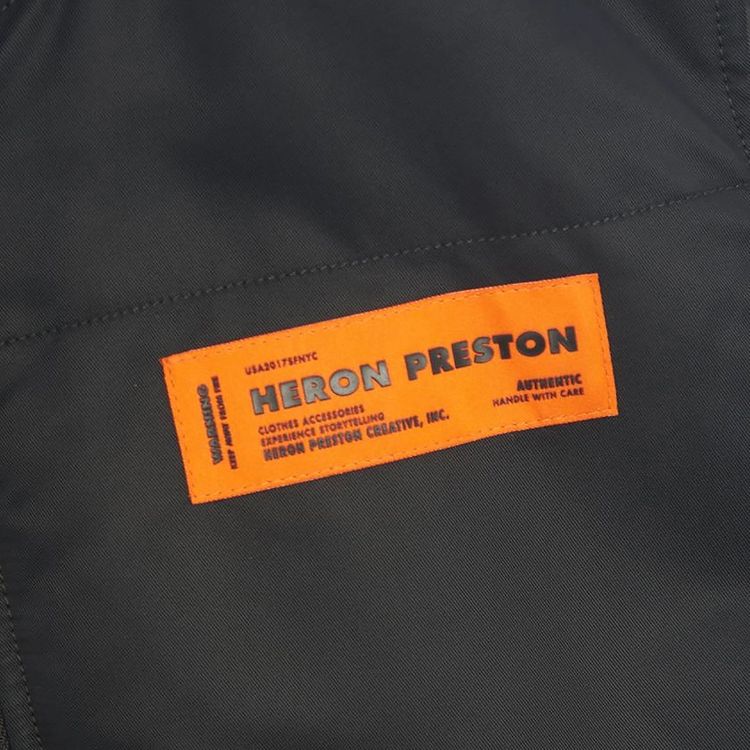 Heron Preston Nylon Pocket Vest Black