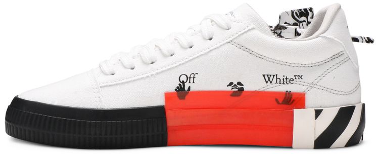 Off White Wmns Vulc Sneaker White Black