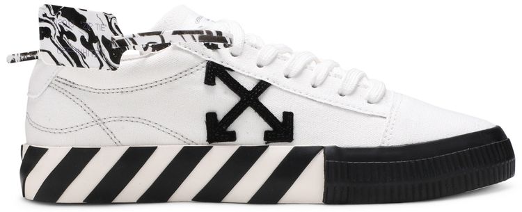 Off White Wmns Vulc Sneaker White Black