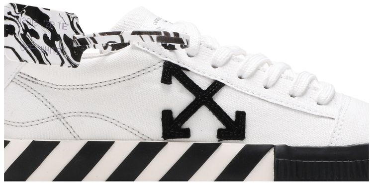 Off White Wmns Vulc Sneaker White Black