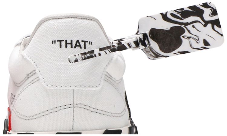 Off White Wmns Vulc Sneaker White Black