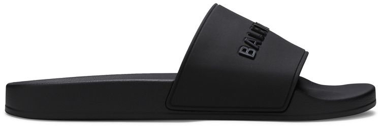 Balenciaga Pool Slides Black