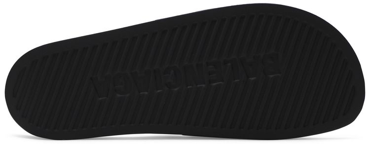 Balenciaga Pool Slides Black
