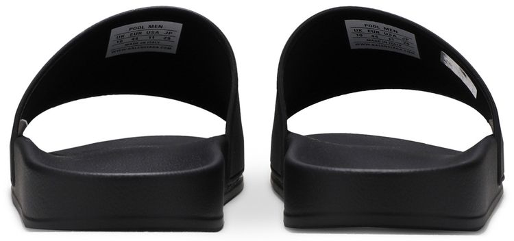 Balenciaga Pool Slides Black