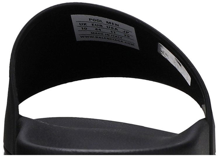 Balenciaga Pool Slides Black