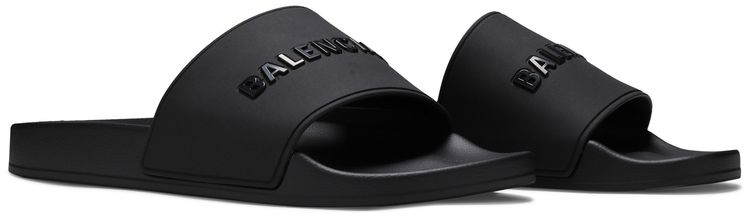 Balenciaga Pool Slides Black
