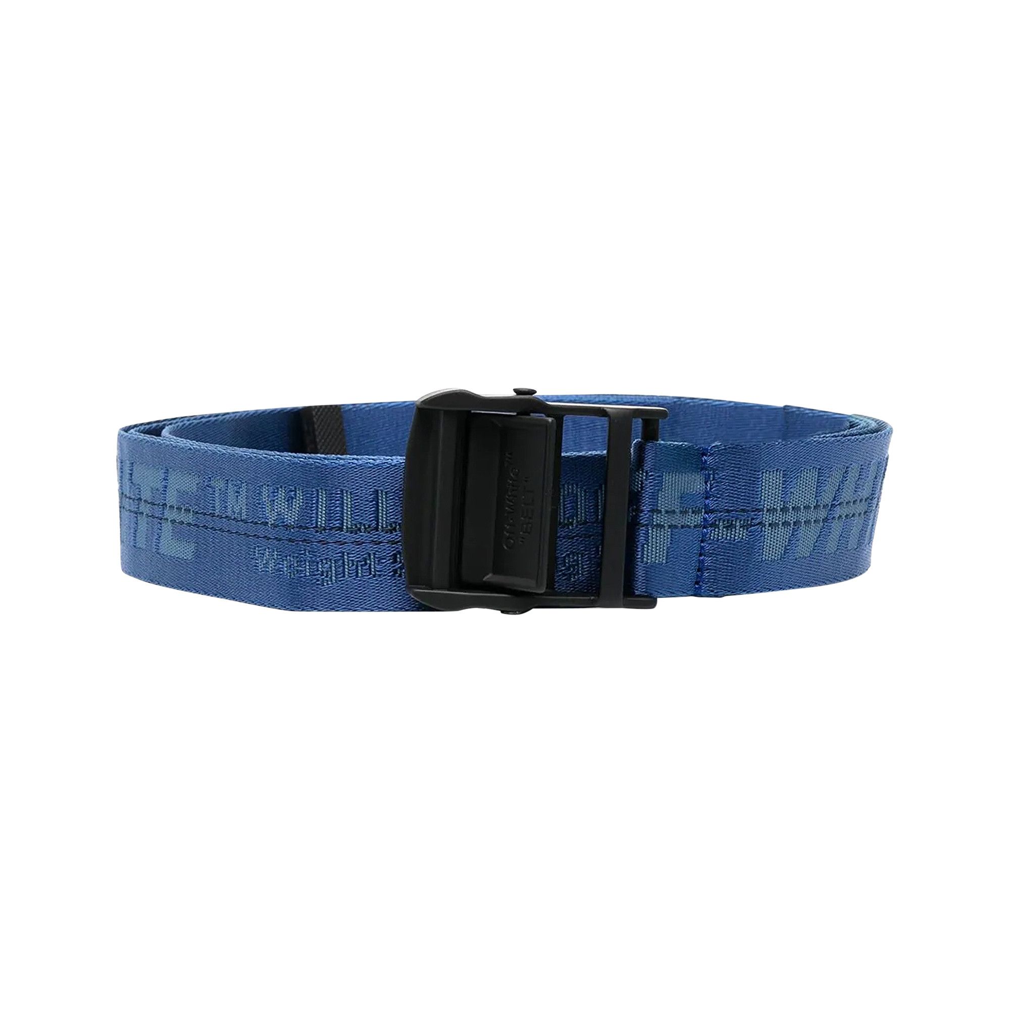 Blue off white belt hot sale