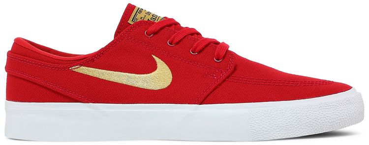Nike Zoom Stefan Janoski Canvas RM SB University Red Club Gold