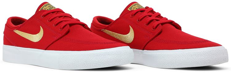 Nike Zoom Stefan Janoski Canvas RM SB University Red Club Gold