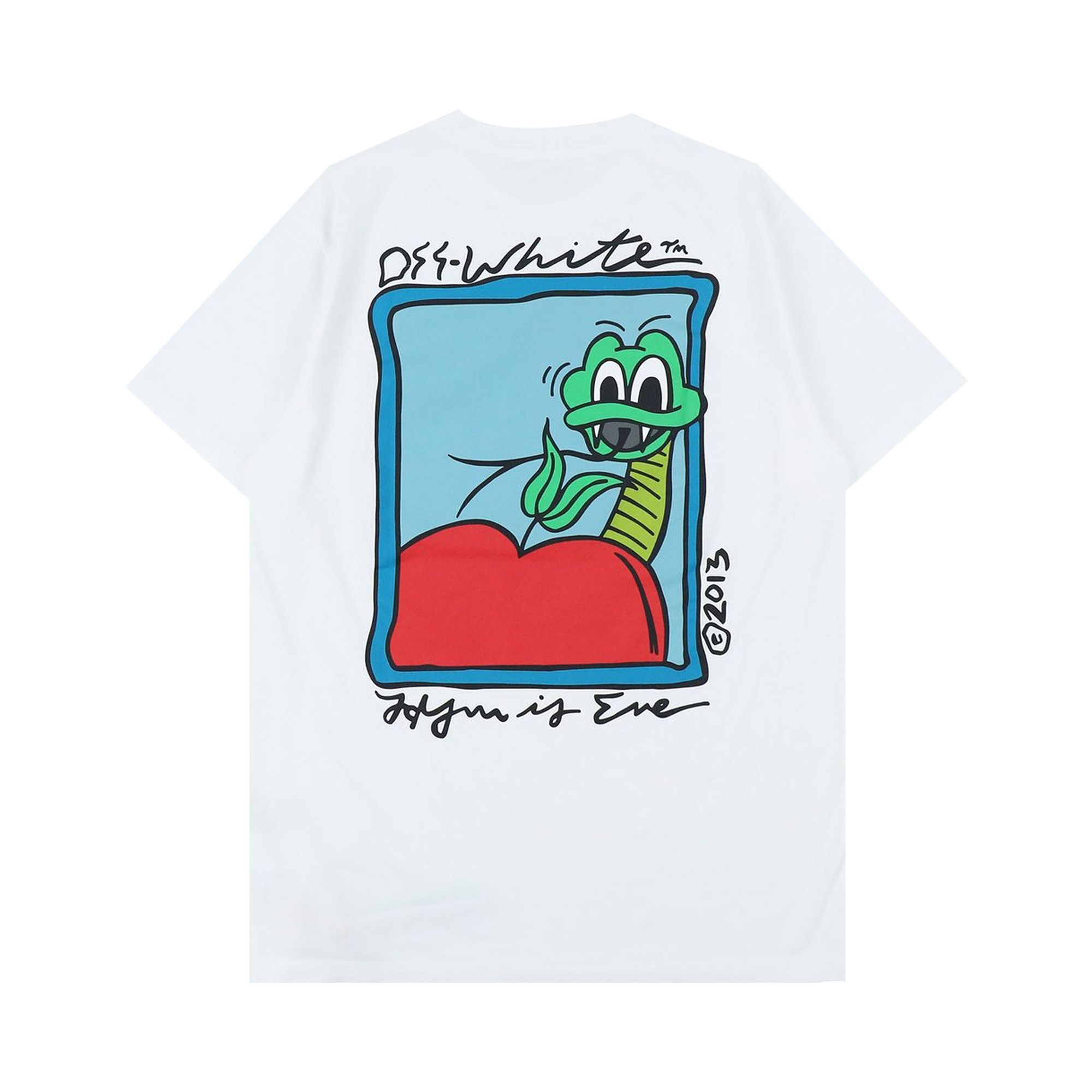 Off white snake tee new arrivals