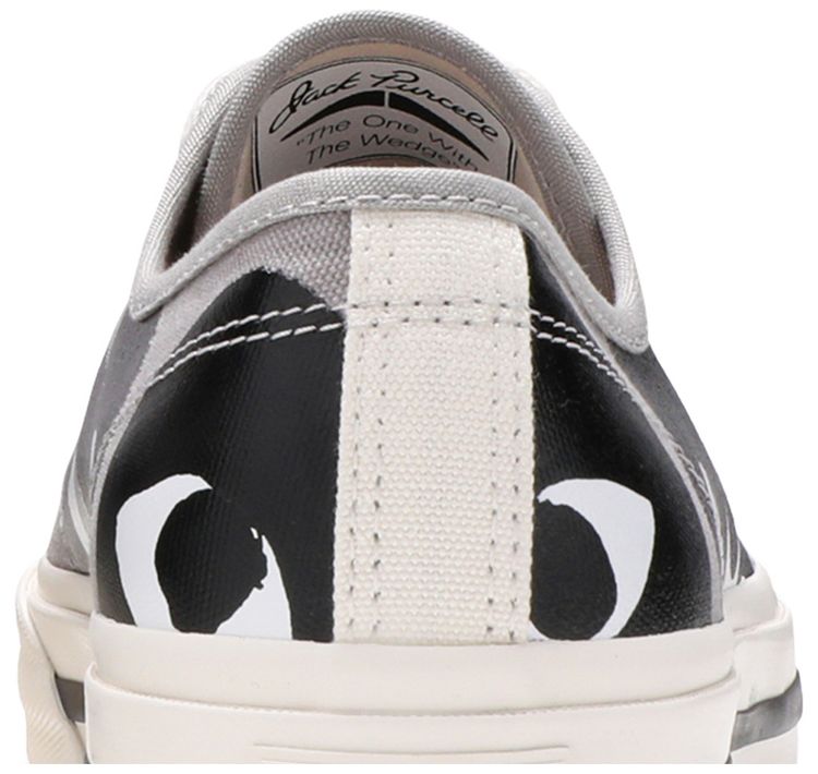 Comme des Garcons PLAY x Jack Purcell Drizzle Black
