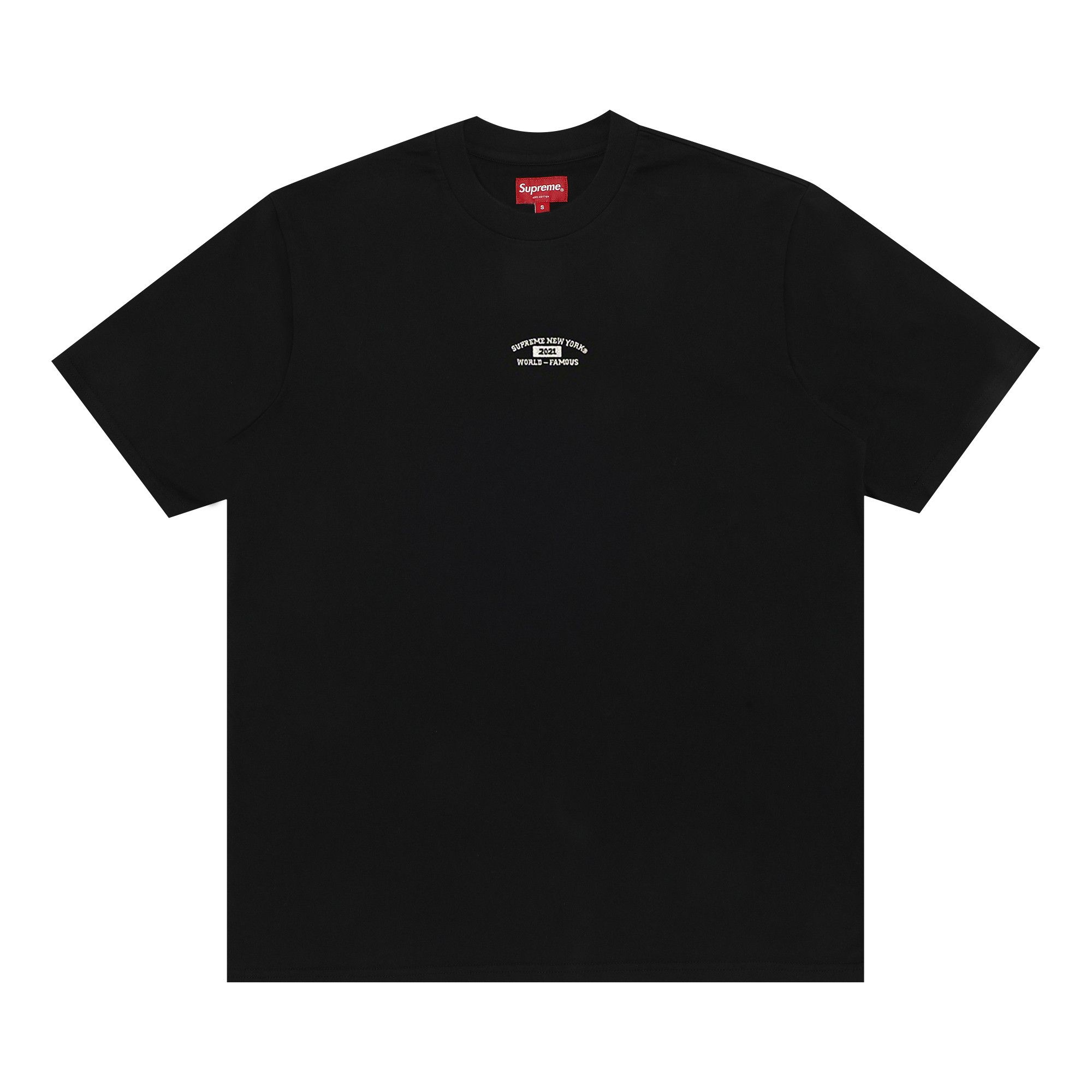 Buy Supreme World Famous Short-Sleeve Top 'Black' - SS21KN64 BLACK