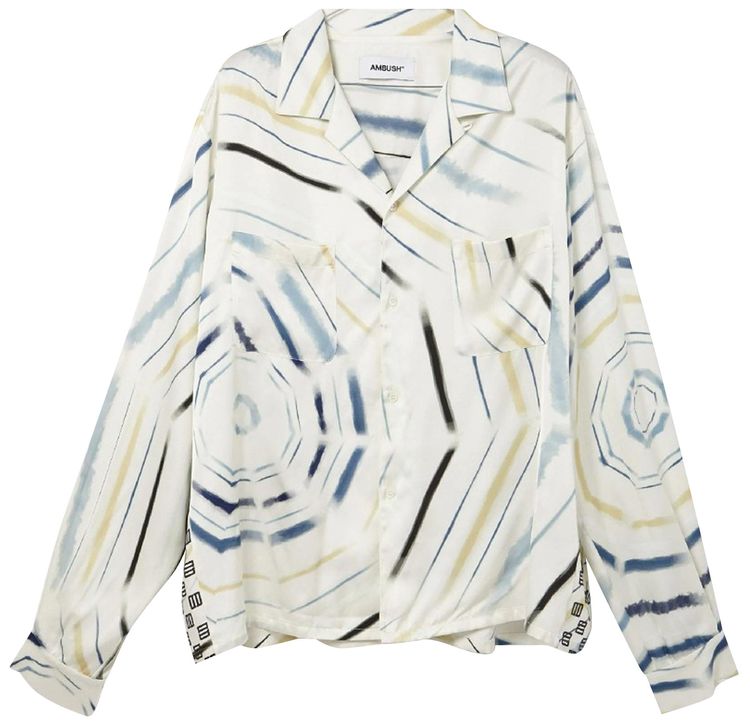 Ambush Printed Pockets Shirt Tofu Multi