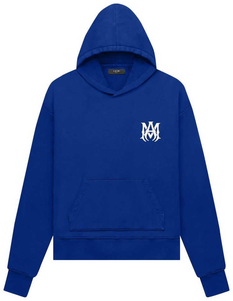 Amiri MA Fitted Hoodie Varsity Blue