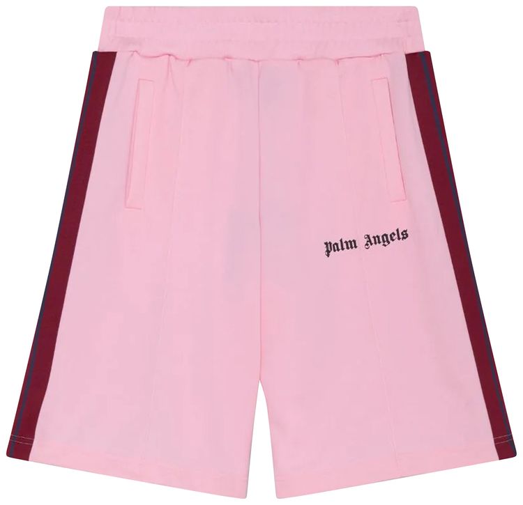 Palm Angels Track Shorts PinkBlack