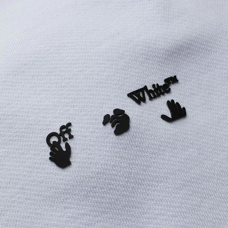 Off White Logo Sweatpants LilacBlack