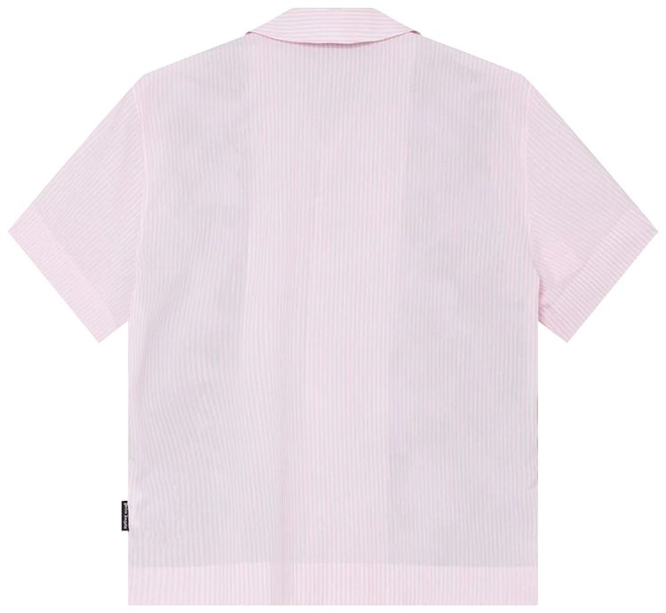 Palm Angels Bears Bowling Shirt Light BlueYellow