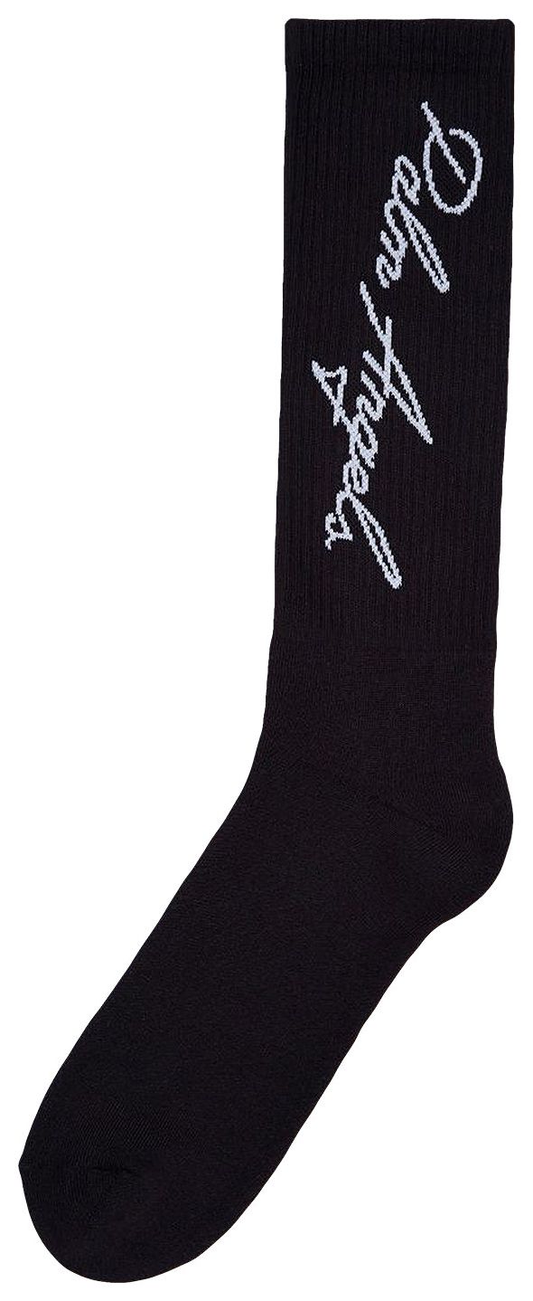 Palm Angels Miami Logo Socks BlackWhite