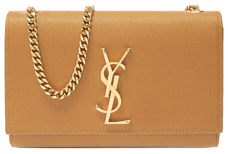 Saint Laurent Small Kate Chain Bag Sand