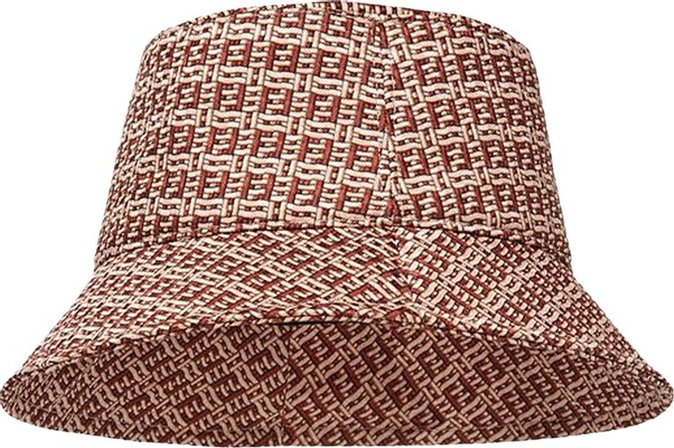 Fendi FF Logo Bucket Hat Pink