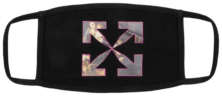 Off White Caravaggio Mask BlackRed