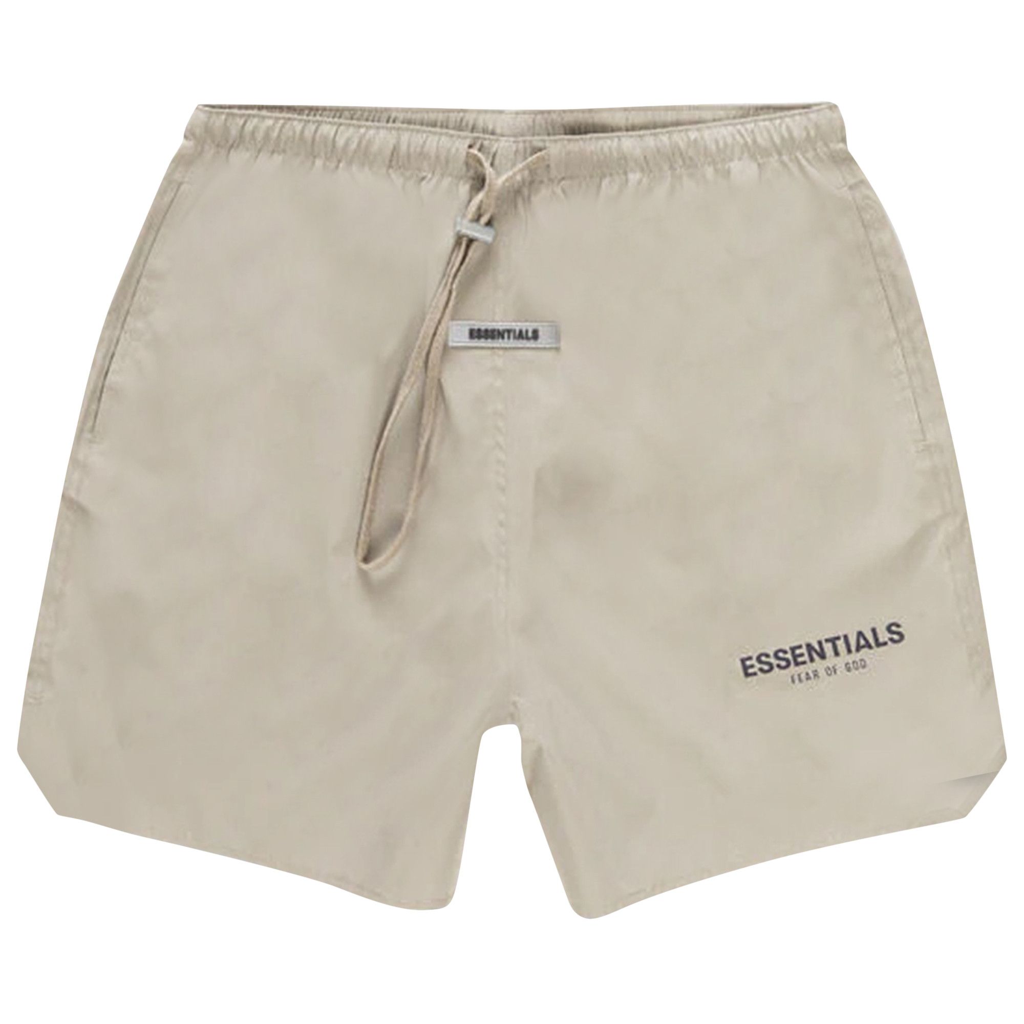 Buy Fear of God Essentials Volley Shorts 'Olive' - 0160