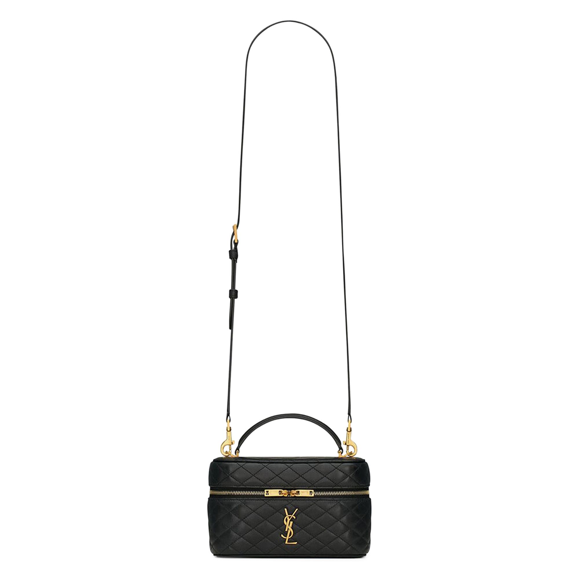 Buy Saint Laurent Mini Gaby Vanity Bag 'Noir' - 766731 1EL07
