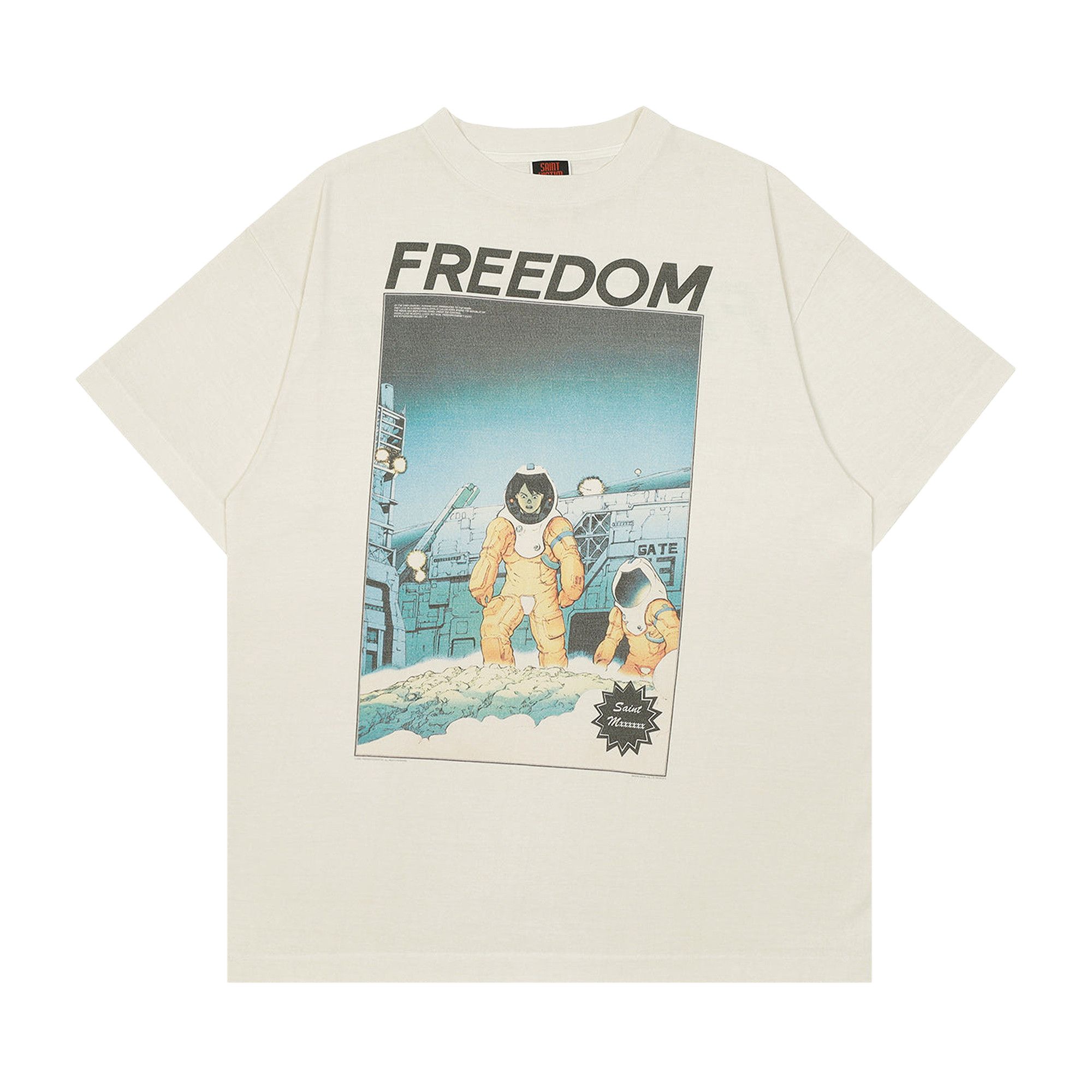 Saint Mxxxxxx♡ SS TEE / ASTRO Buy SAINT Mxxxxxx Astro Tee 'White' - SM YS8 0000 C22 | GOAT MX