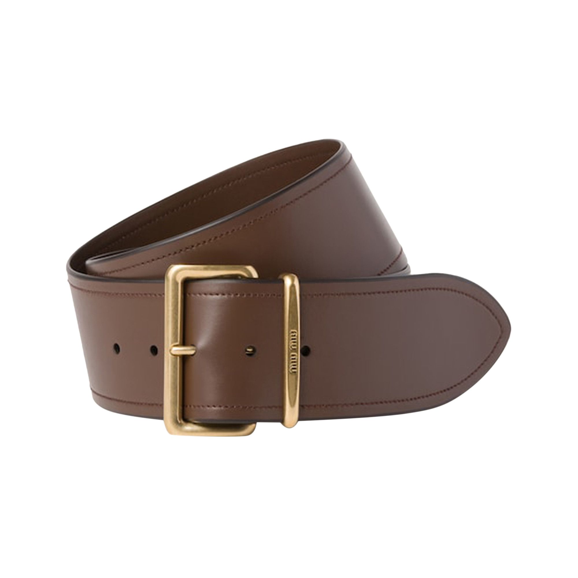 Miu Miu｜ (5CC589 2E6Y F0038) Buy Miu Miu Leather belt 'Sienna' - 5CC589 2E6Y F0038 | GOAT
