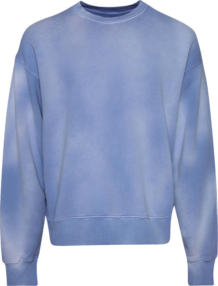 Nahmias Plain Crewneck Sunfade Ocean