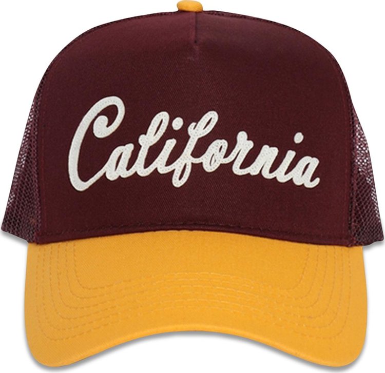 Nahmias California Trucker Hat Plum