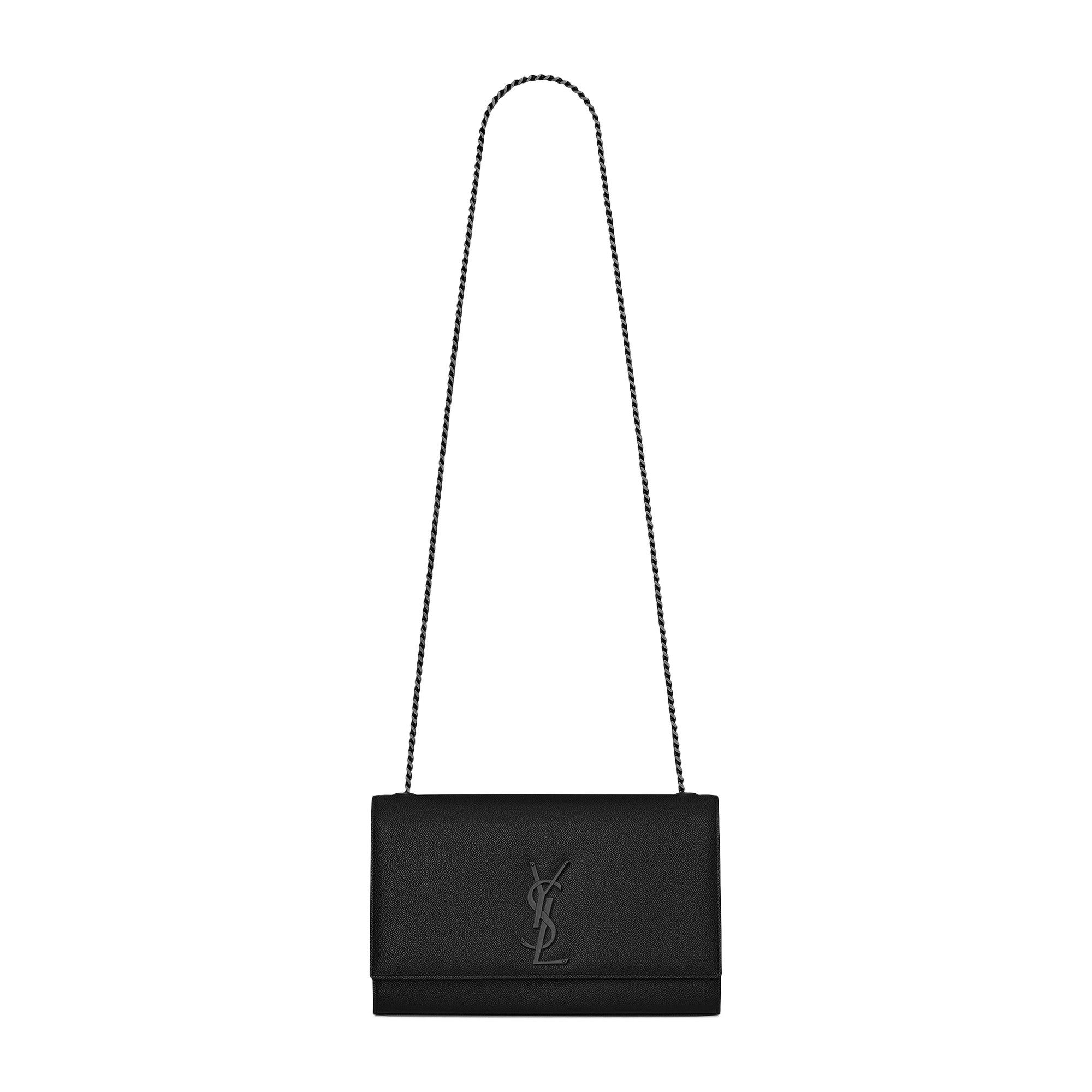 Buy Saint Laurent Medium Kate Chain Bag 'Black' - 364021