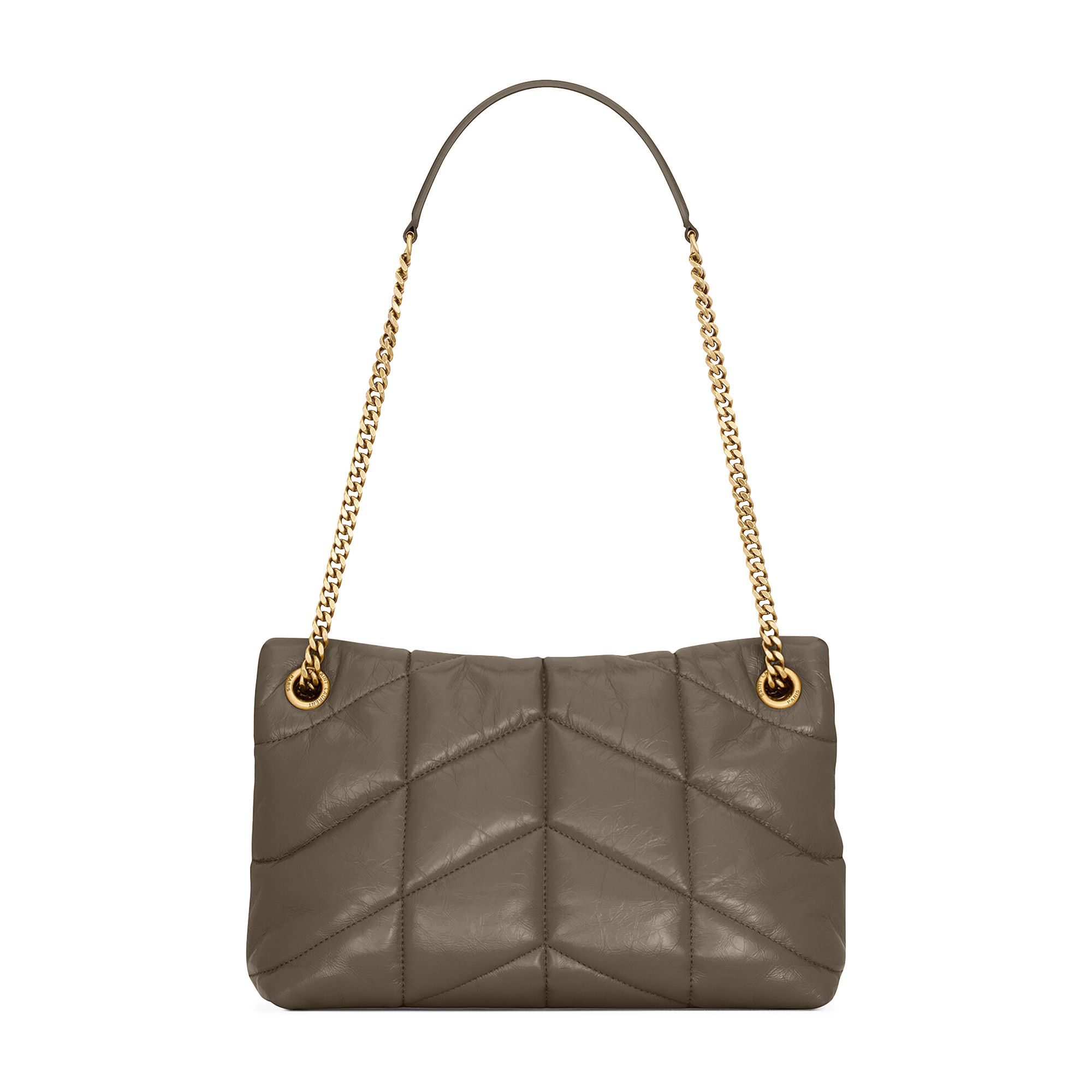 Buy Saint Laurent Loulou Puffer Shoulder Bag 'Light Musk