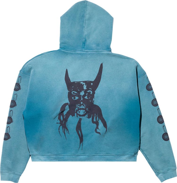 Enfants Riches Deprimes Do What Thou Wilt Hoodie Sun Faded Teal