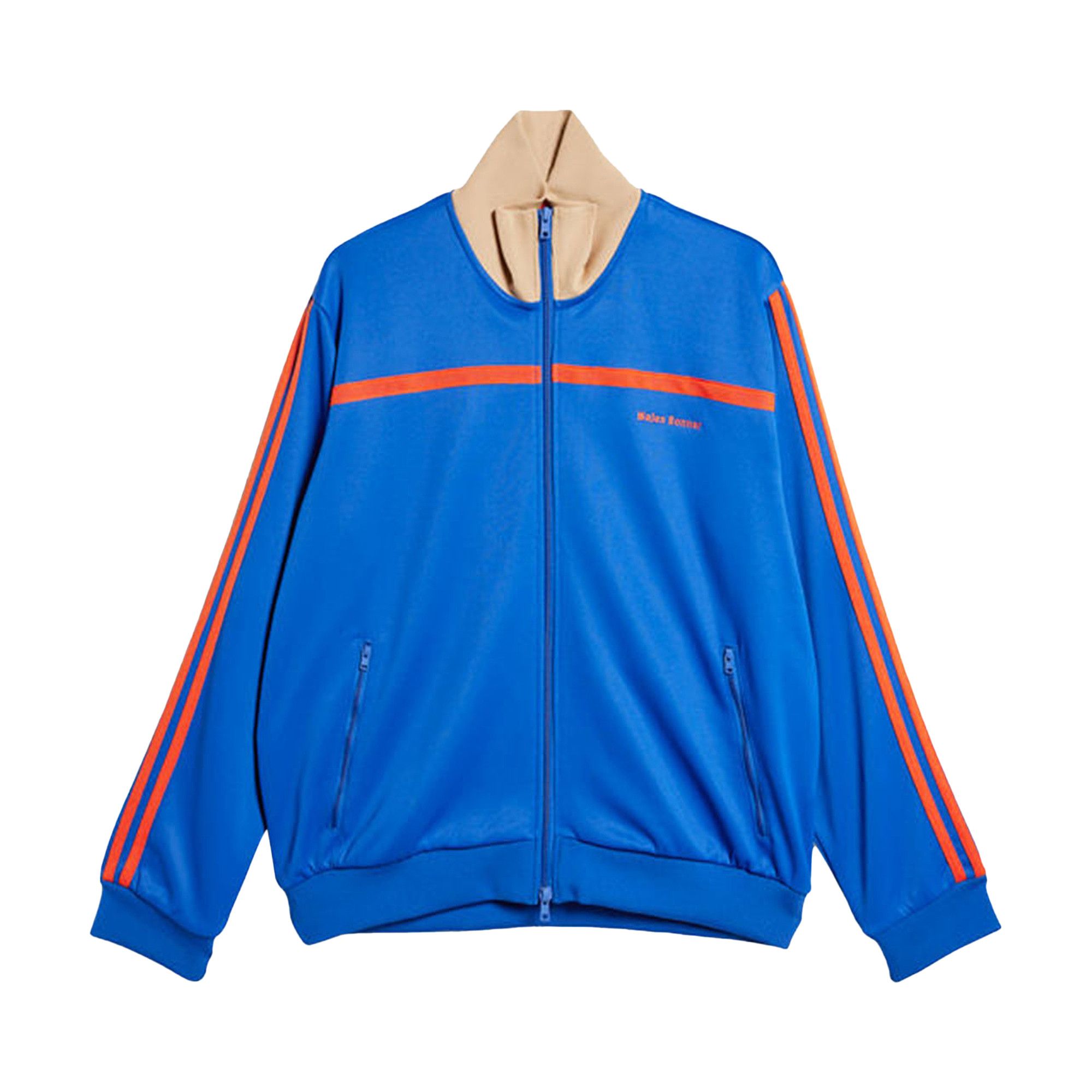 Blue orange and white adidas jacket clearance