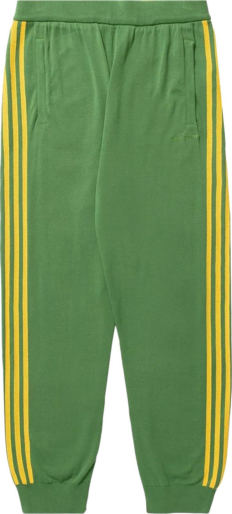 adidas x Wales Bonner New Knit Track Pants GoldGreen