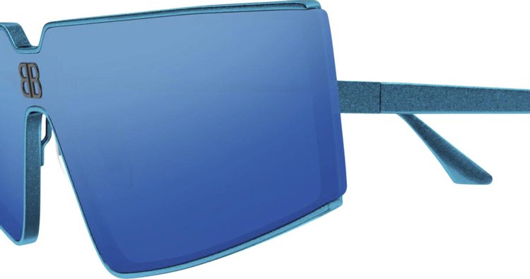 Balenciaga Geometric Sunglasses Light Blue