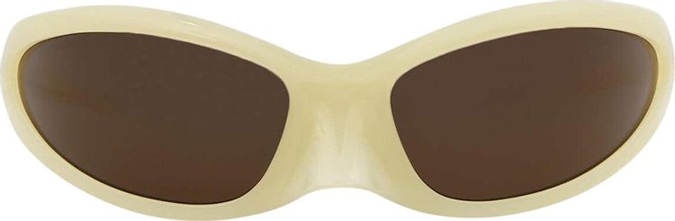 Balenciaga Wrap Around Sunglasses 'Yellow/Brown'
