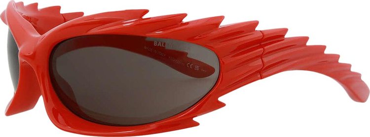 Balenciaga Wrap Around Sunglasses RedGrey