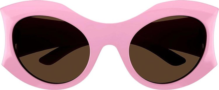 Balenciaga Round Sunglasses PinkBrown