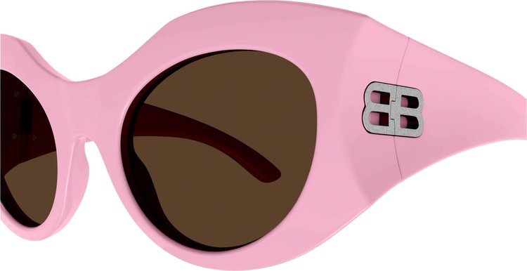 Balenciaga Round Sunglasses PinkBrown